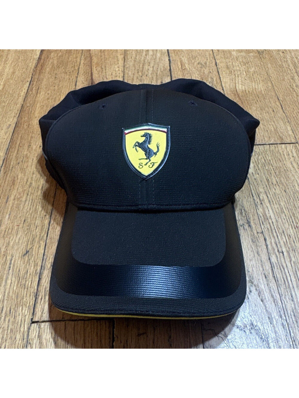 Ferrari Officially Licensed F1 Racing Team Black/Yellow Baseball Cap